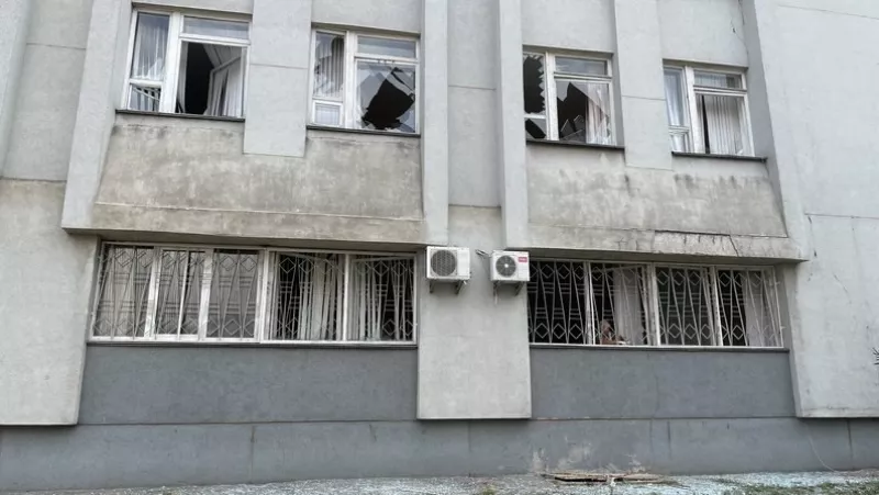 Наслідки ракетного обстрілу Кременчука 22 вересня (відео)