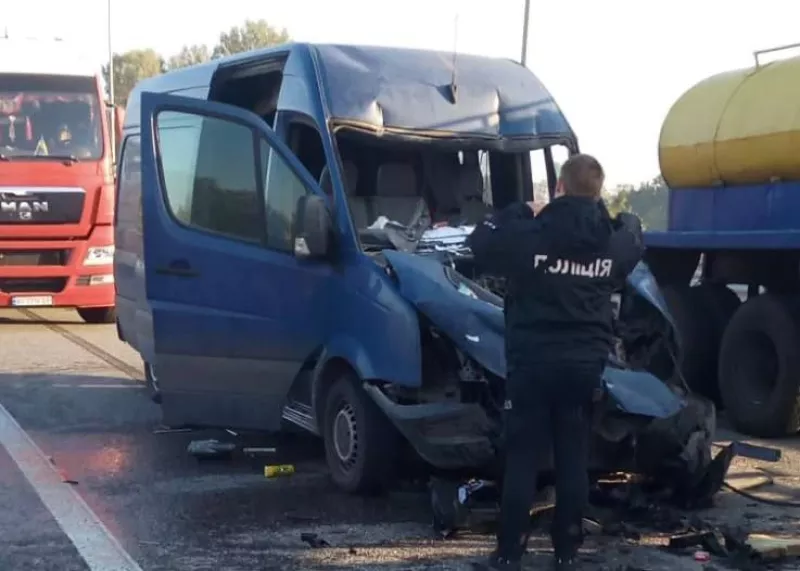 Під Лубнами через задимлення сталися дві ДТП