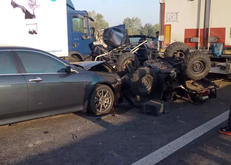 Під Лубнами через задимлення сталися дві ДТП