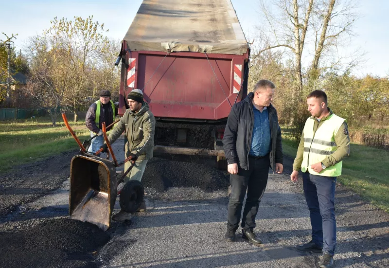 На Пирятинщині відремонтували ще одну сільську дорогу