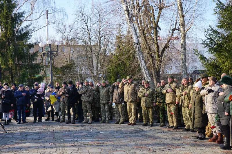 У Лубнах відкрили вуличну інсталяцію, присвячену загиблим на війні лубенцям