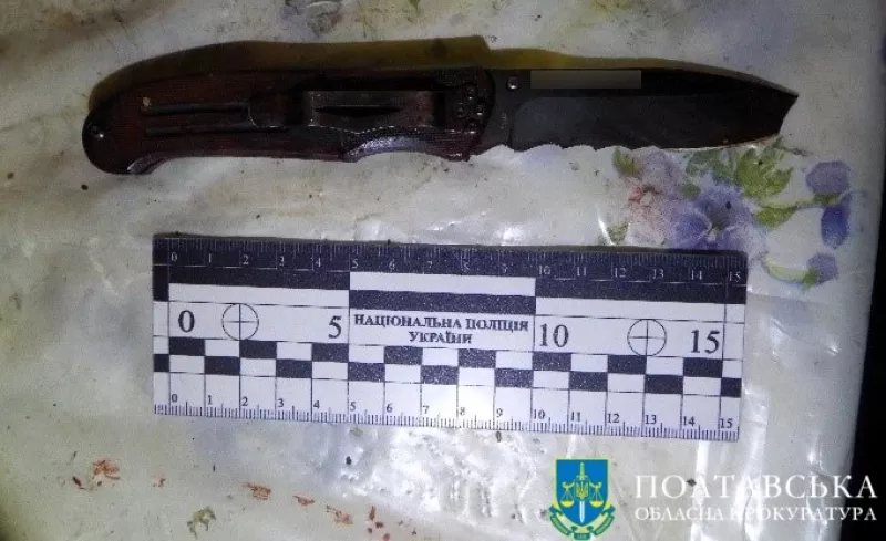 У Лубнах засудили чоловіка, який зарізав жінку та мало не вбив її сина та співмешканця