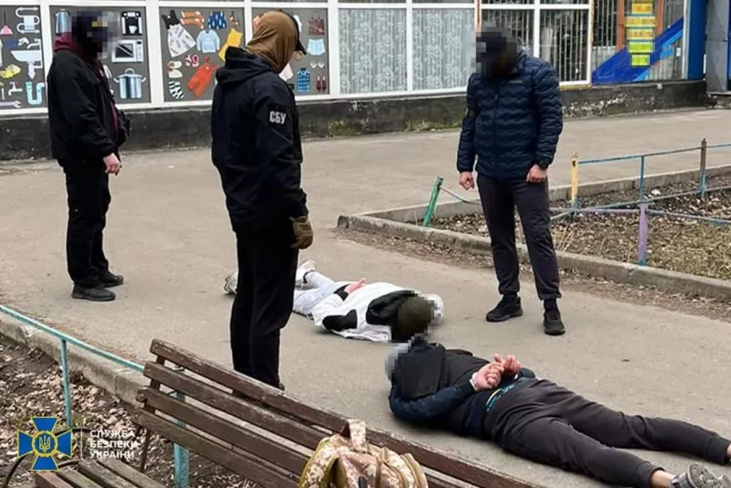 На Полтавщині "на гарячому" затримали диверсантів фсб, які намагались підірвати залізничну лінію