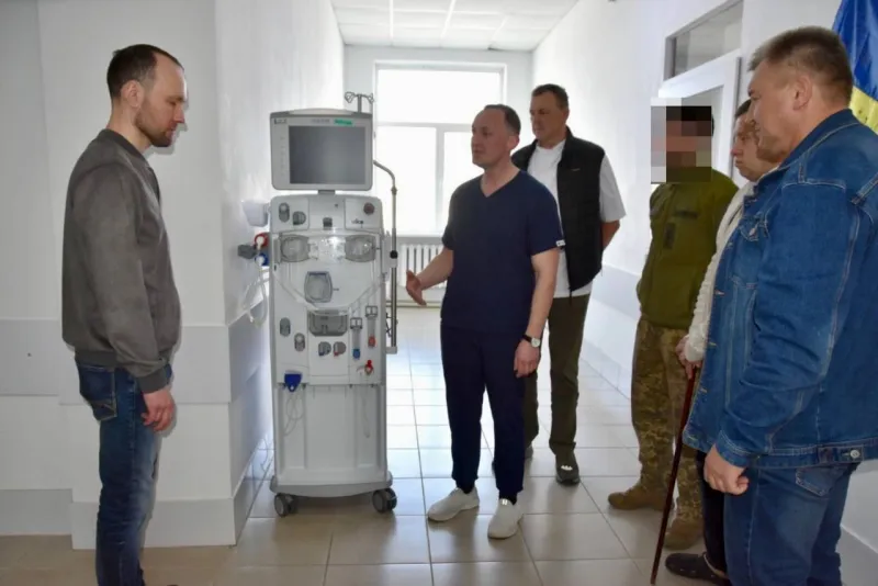 Пирятинська громада отримала обладнання для діалізу крові