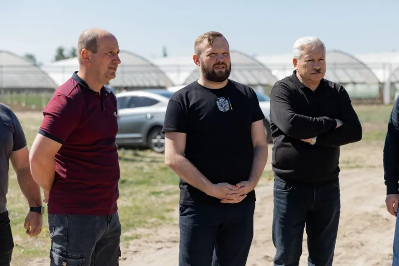 Лубенську громаду відвідав керівник області Володимир Когут