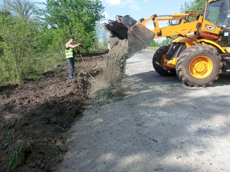 У громадах на Полтавщині триває ремонт доріг