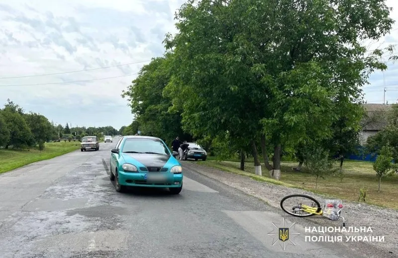 В Оржиці в аварії постраждала велосипедистка