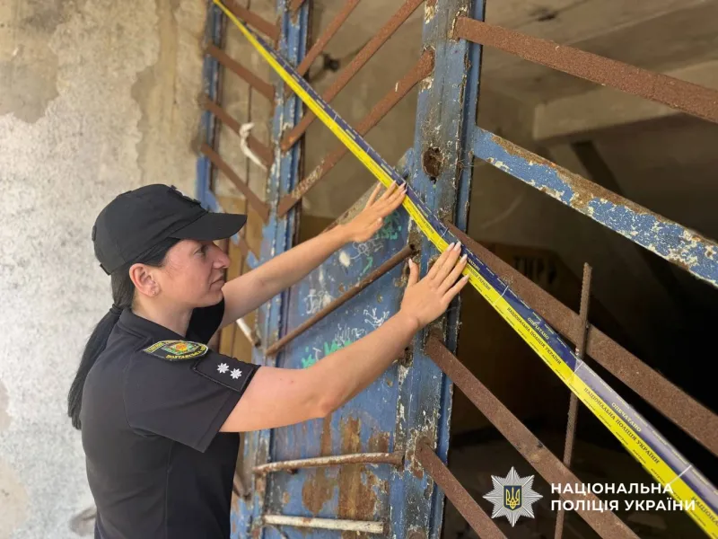 У Лубнах поліцейські дбають про безпеку дітей під час літніх канікул