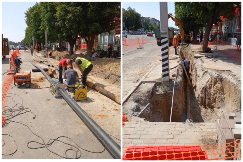У Лубнах продовжують оновлювати водопровідну мережу
