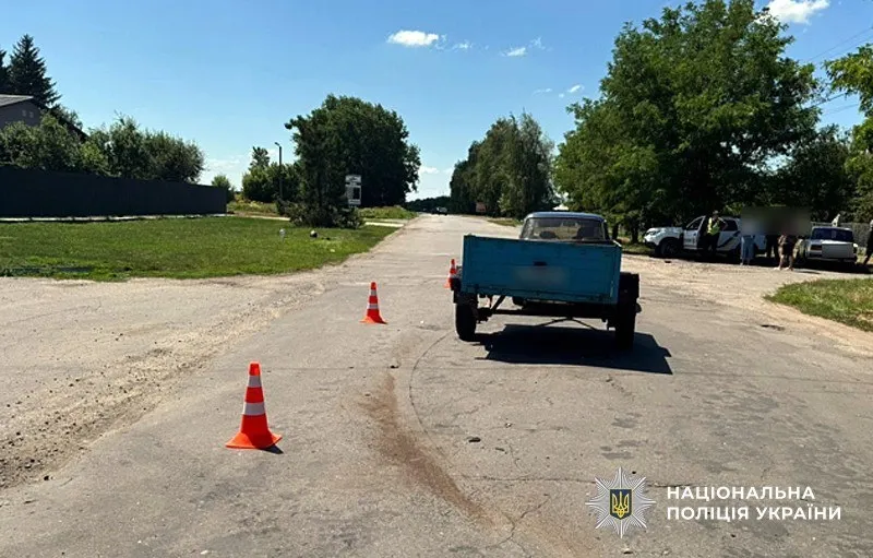 У Хоролі у ДТП травмувався мотоцикліст