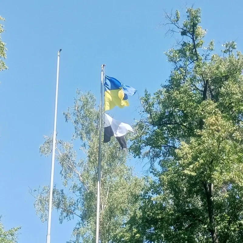 У Лубнах підняли Прапор Надії у підтримку полонених та зниклими безвісти