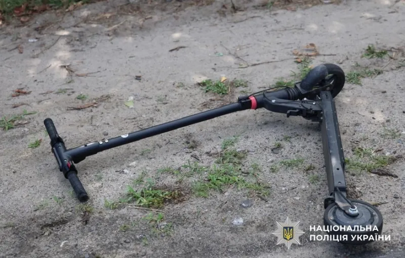 У Лубенській громаді у ДТП травмувався 10-річний хлопчик на самокаті