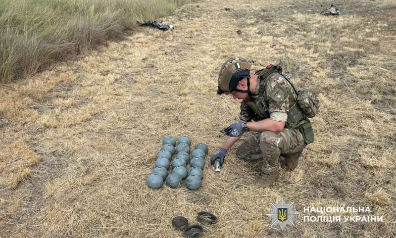 На Полтавщині знешкодили касетну бойову частину авіаційної ракети Х-101