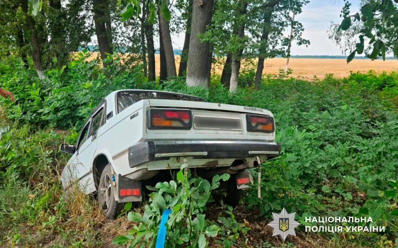 На Хорольщині нетверезий водій вчинив ДТП та намагався підкупити поліцейських