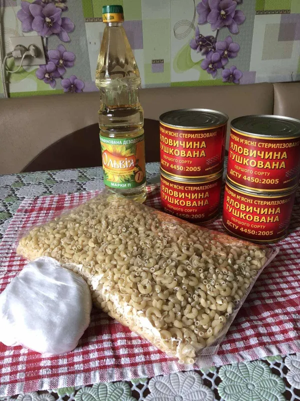 У Лубнах передали 942 продуктові набори ліквідаторам аварії на ЧАЕС