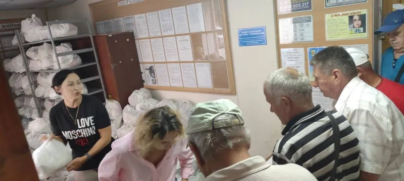 У Лубнах передали 942 продуктові набори ліквідаторам аварії на ЧАЕС