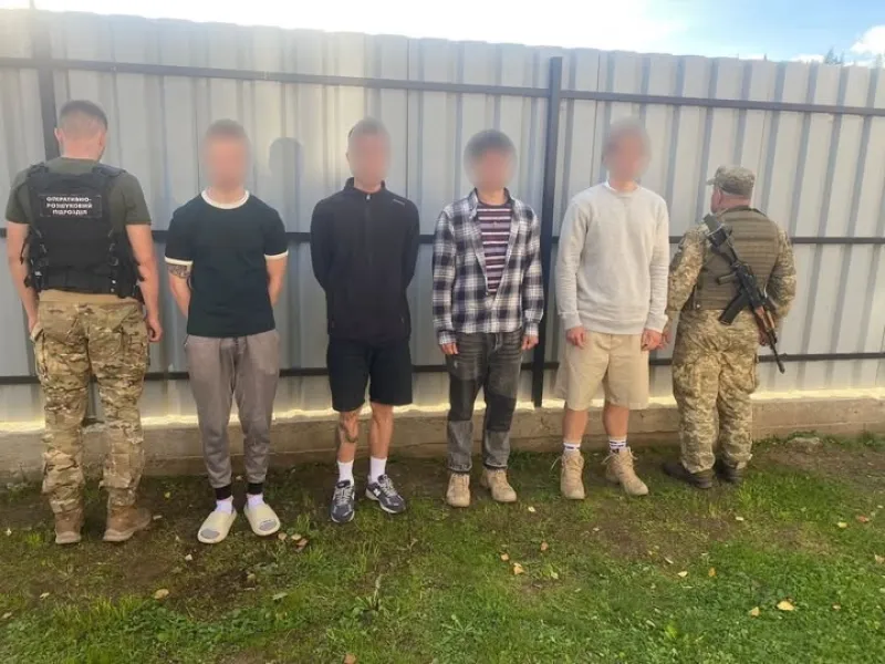 Чотирьох жителів Полтавщини затримали біля паркану на кордоні з Румунією