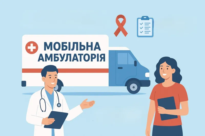 Лубенці зможуть пройти безкоштовні тести й отримати консультації медиків