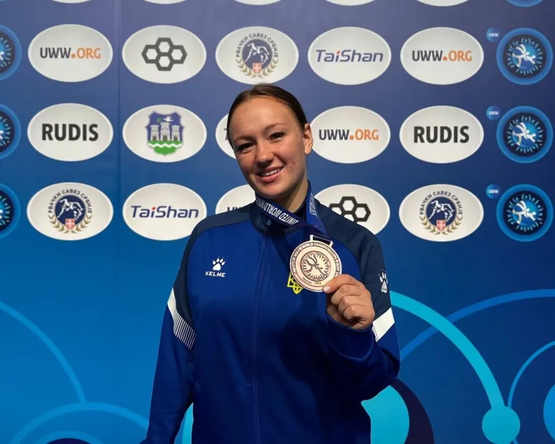 Лубенка Софія Женевська - бронзова призерка Чемпіонату Світу