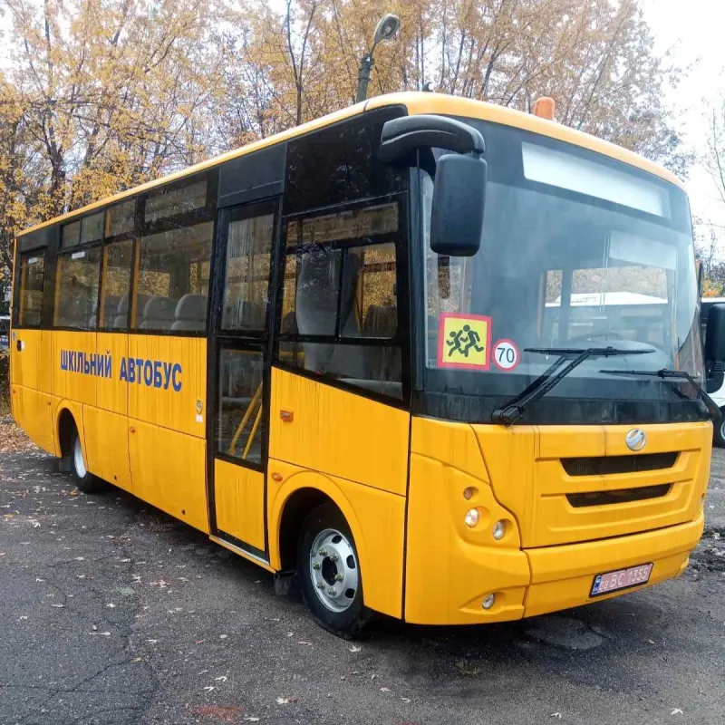 Оржицька громада отримала новий шкільний автобус