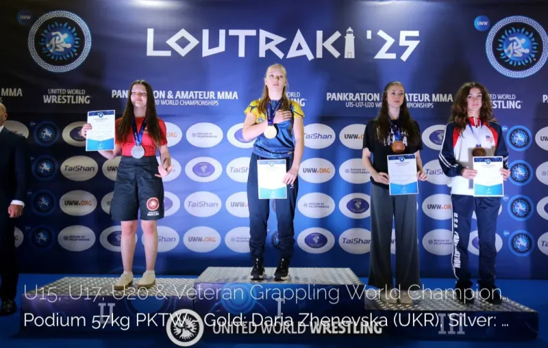 Сестри Женевські з Лубен вибороли золото і два срібла на Чемпіонаті світу в Греції