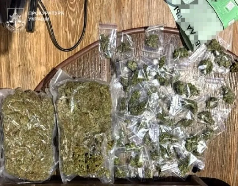 На Полтавщині викрили наркогрупу: вилучено 30 кг канабісу та понад мільйон гривень