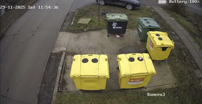 У Гребінці встановлюють камери на сміттєвих майданчиках