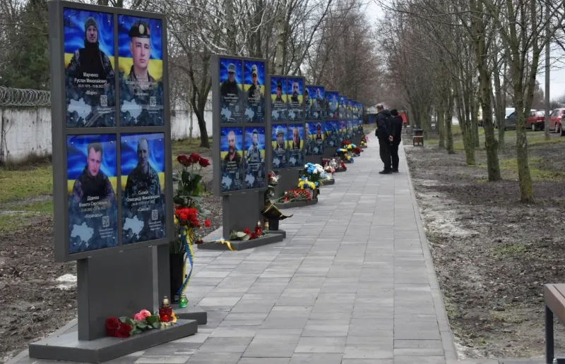 У Пирятині відкрили Алею Слави на честь загиблих Захисників