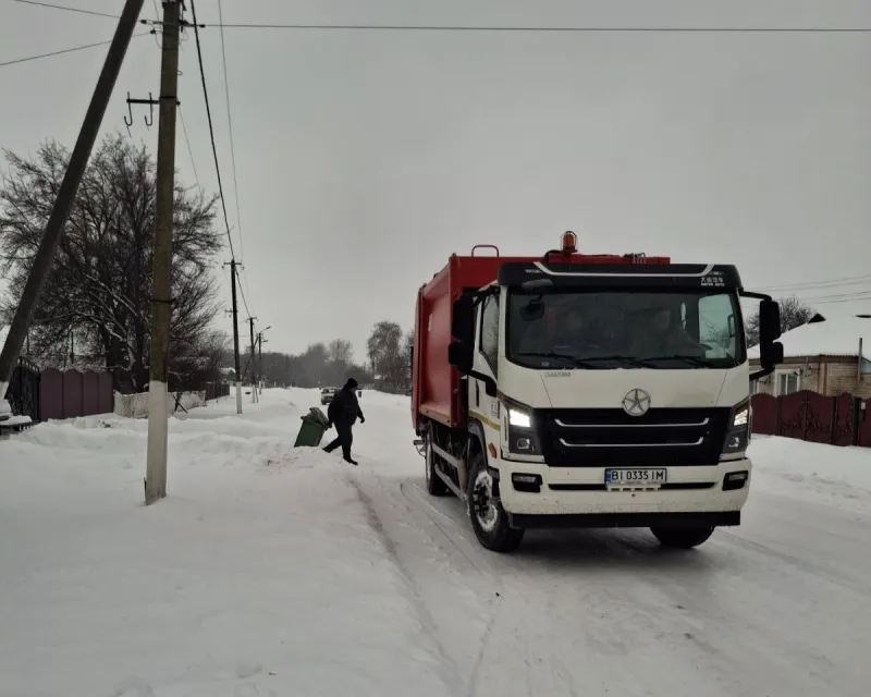 У Круподеринцях на Оржиччині запрацювала система збору сміття від дворів