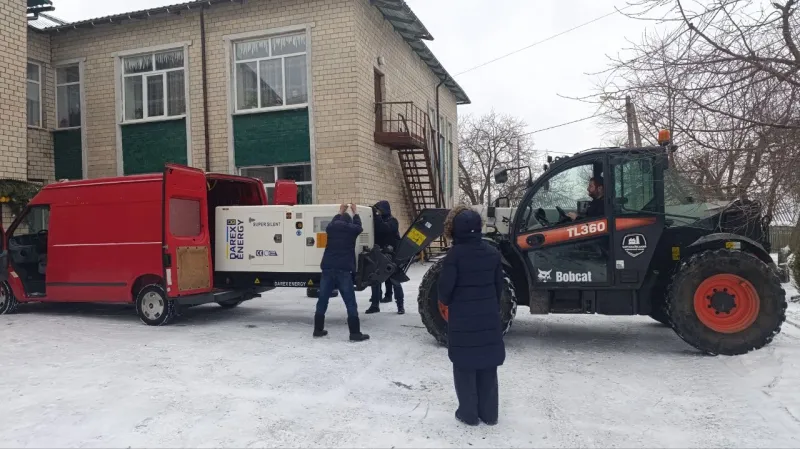 Тайвань підтримав Оржицьку громаду генератором для дитячого садка