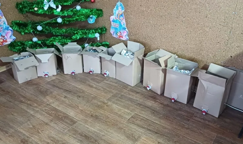 На Полтавщині викрили магазин, у якому алкоголь продавали у коробках без акцизу