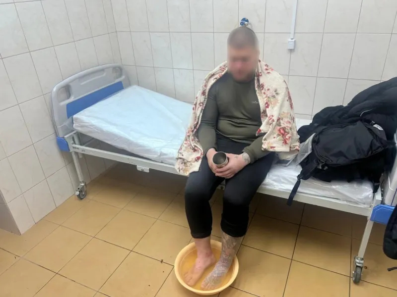 Обмороженнями та госпіталізацією завершилась спроба порушити кордон жителем Полтавщини