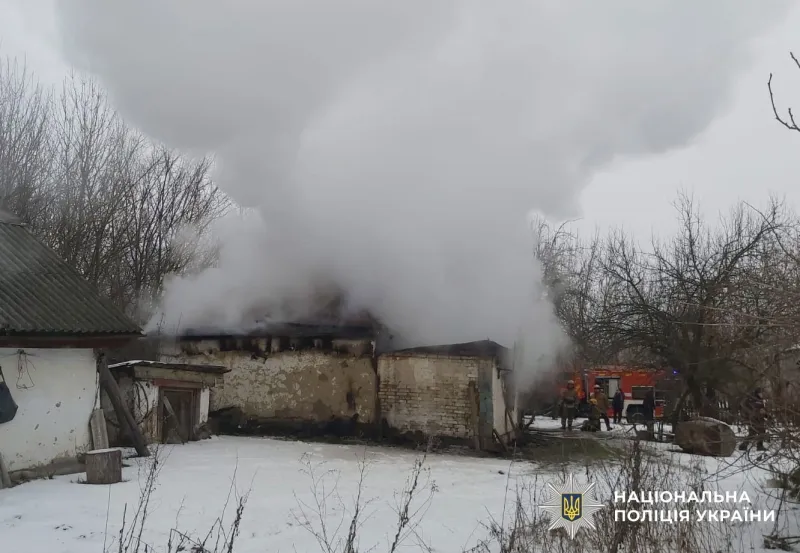 Пожежа на Гребінківщині забрала життя літньої жінки