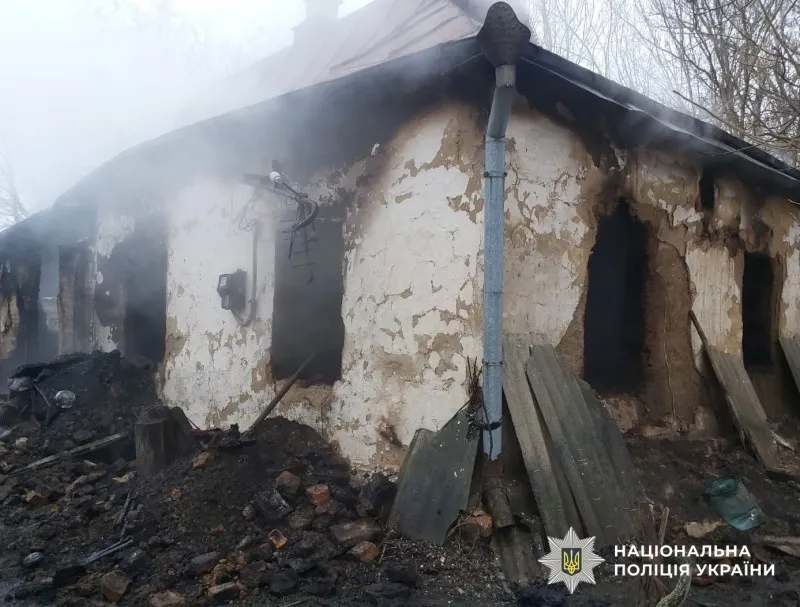 Пожежа на Гребінківщині забрала життя літньої жінки