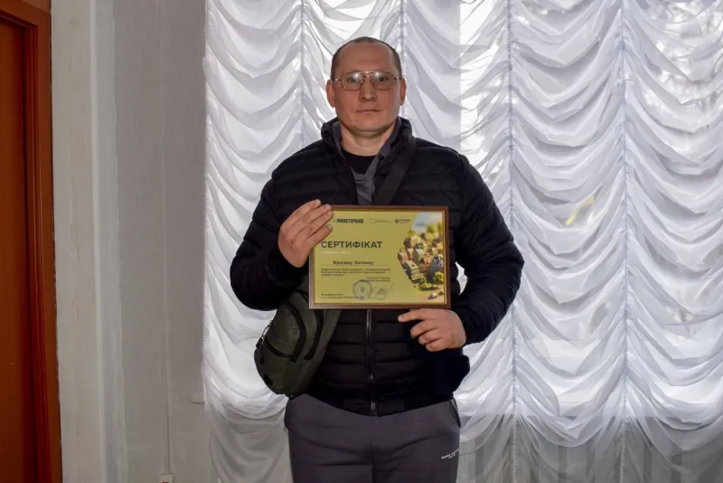 В Оржиці Захиснику вручили грошовий сертифікат на житло