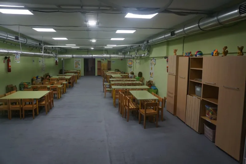 У Лубнах у дитячому садочку "Червона Шапочка" відремонтували укриття