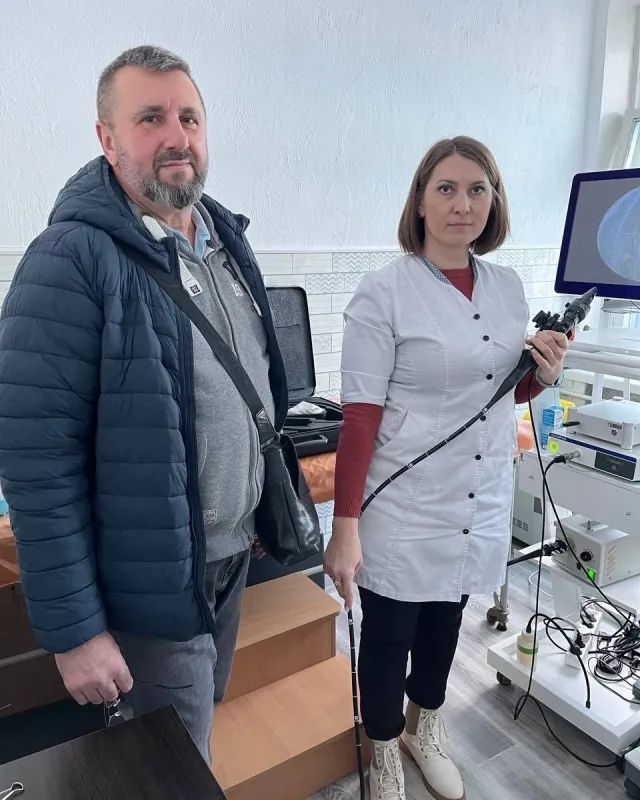 В Оржиці лікарня отримала нове обладнання для діагностики зору та шлунка