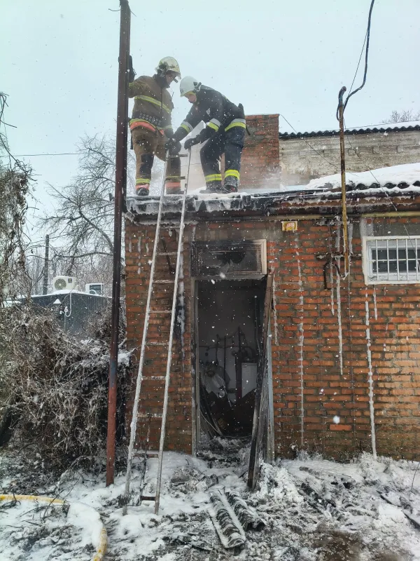 Несправні газові балони спричинили пожежу у Хоролі