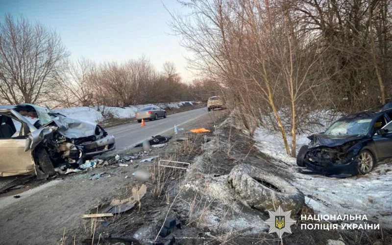 На Пирятинщині в аварії травмувалося п'ятеро людей