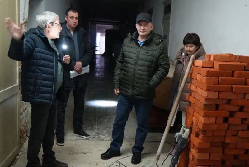 На Пирятинщині ремонтують укриття центру соцпослуг за кошти Червоного Хреста