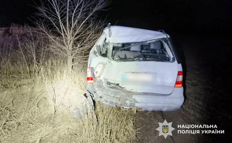Біля Вільшанки Mercedes зіткнувся з вантажівкою, після чого людей збив Daf