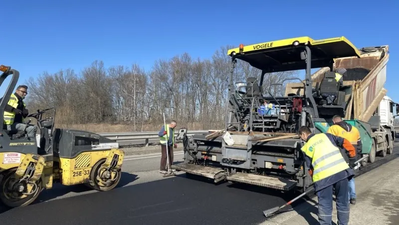 Біля Лубен почали ремонт траси Київ-Харків
