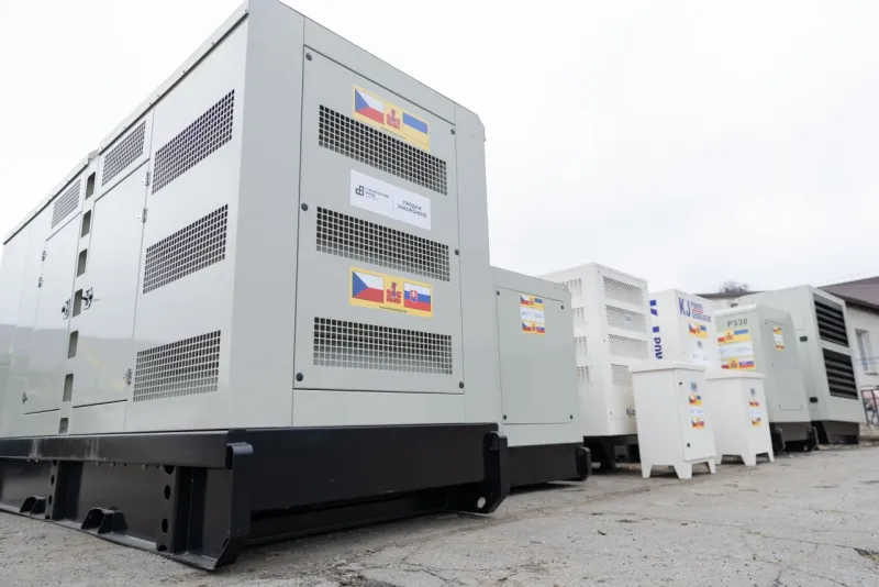 Полтавщина отримала 10 промислових генераторів для лікарень і критичної інфраструктури