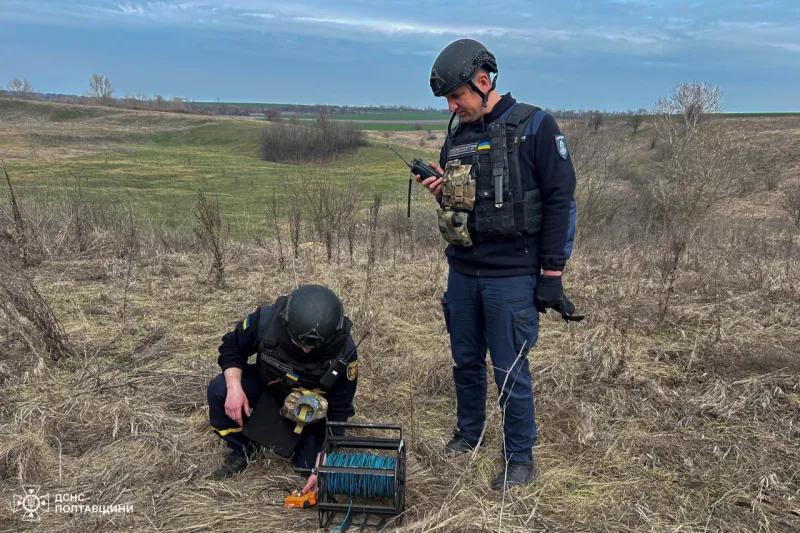 В озері на Полтавщині знайшли стару протитанкову міну