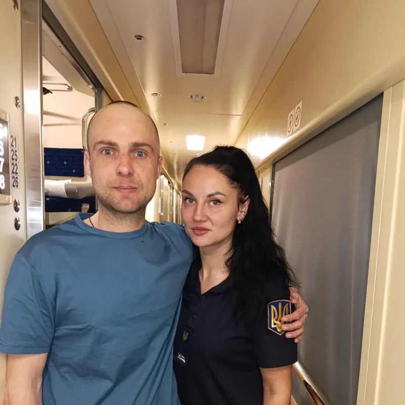 Воїн з Гребінки повернувся з полону