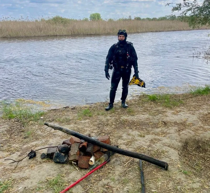 На Пирятинщині готують пляжі до літа: водолази обстежили 5 локацій