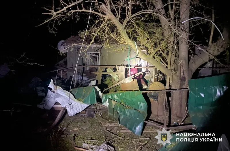 Дитсадок і житлові будинки пошкоджені внаслідок атаки дронів на Полтавщину