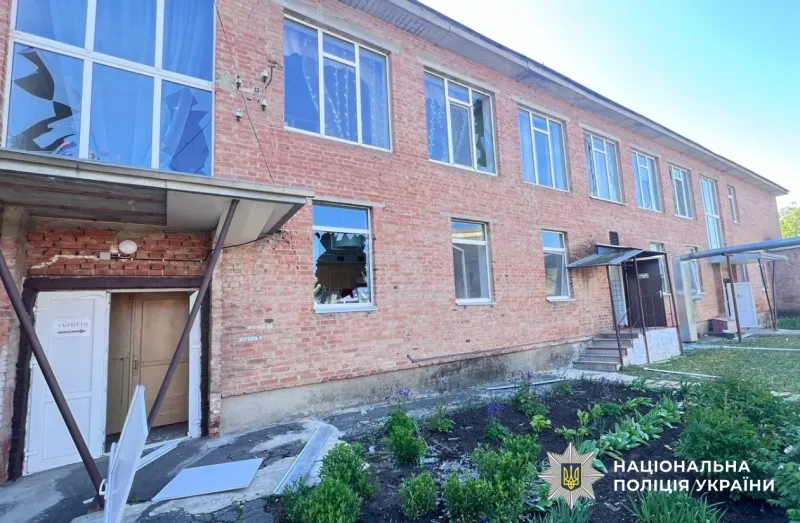 Дитсадок і житлові будинки пошкоджені внаслідок атаки дронів на Полтавщину