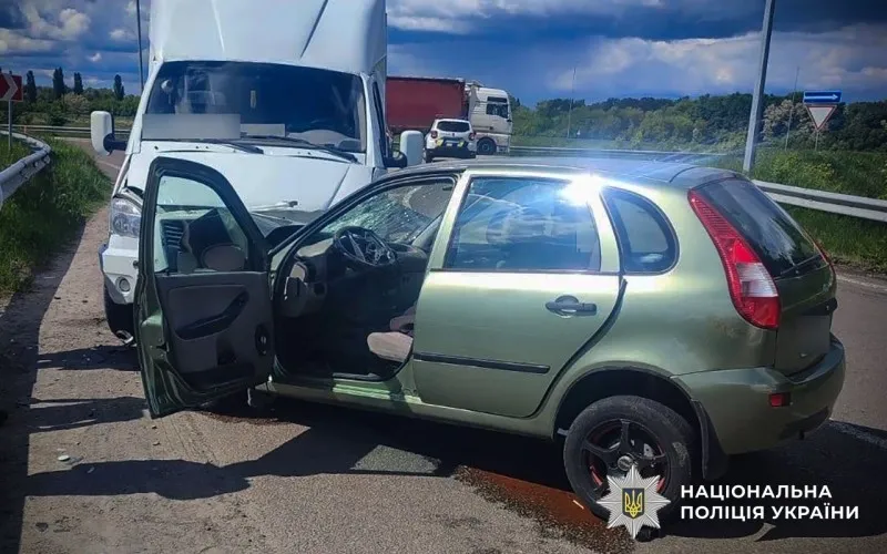 Поблизу Лубен сталася ДТП: до лікарні потрапили двоє дітей та двоє дорослих