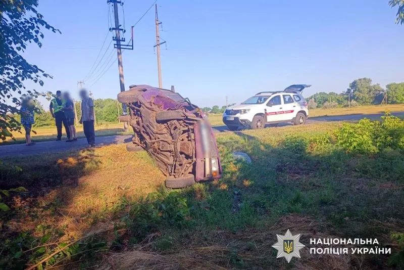 На Оржиччині перекинувся ВАЗ: водій загинув на місці